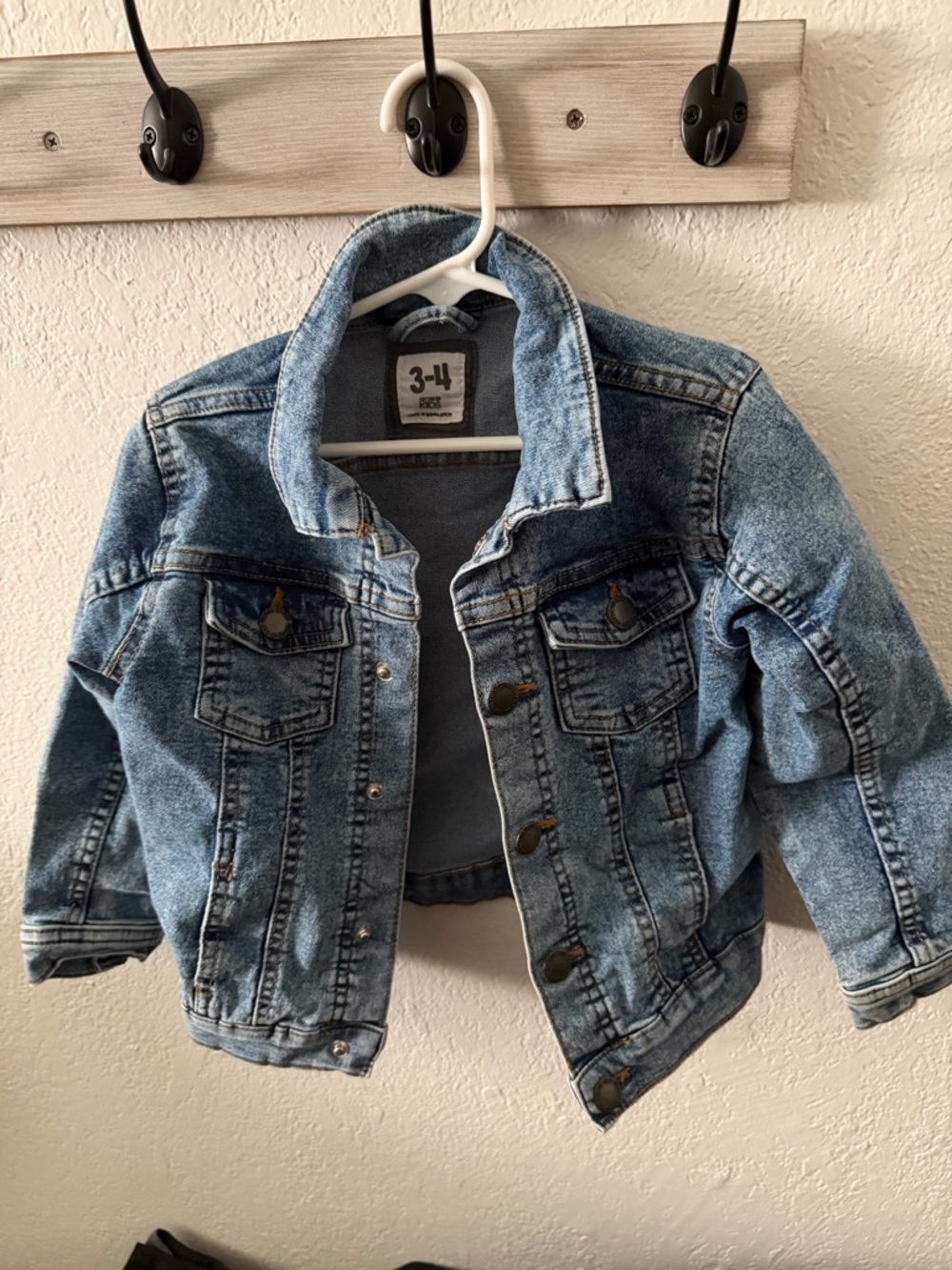 Kids Denim Jacket - Light Blue - Unbranded